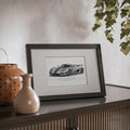 Framed Car Poster – Koenigsegg Agera RS Black Frame